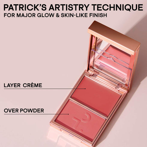 She's Wanted - Major Headlines Double-Take Crème & Powder Blush Duo - GLAM MODA- 94